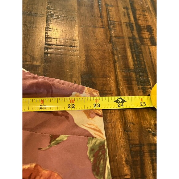 Torrid Purple Floral Lace Trim V-neck Camisole Top Adjustable Straps Size 1 - Picture 6 of 8